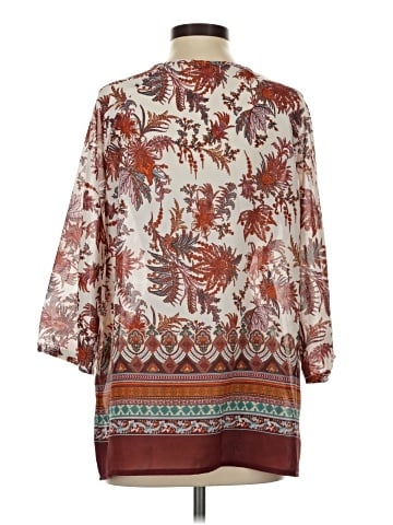 Hannah 3/4 Sleeve Blouse (view 2)