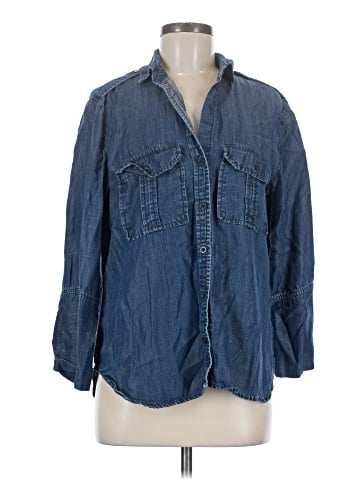 Bella Dahl 3/4 Sleeve Button-Down Shirt (view 1)
