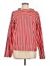 J.Crew 100% Cotton Stripes Red Long Sleeve Blouse Size 6 (tall) - photo 1