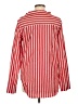 J.Crew 100% Cotton Stripes Red Long Sleeve Blouse Size 6 (tall) - photo 2