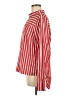 J.Crew 100% Cotton Stripes Red Long Sleeve Blouse Size 6 (tall) - photo 5