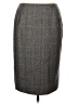 AKRIS Tweed Gray Wool Skirt Size 12 - photo 1