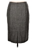 AKRIS Tweed Gray Wool Skirt Size 12 - photo 2