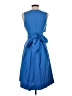 J.Crew Solid Blue Cocktail Dress Size 00 - photo 2