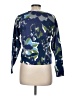 Nicole Miller Print Blue Pullover Sweater Size M - photo 2