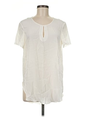Acrobat Short Sleeve Silk Top (view 1)