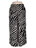 H&M 100% Viscose Animal Print Ivory Black Casual Pants Size XL - photo 1
