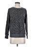 Splendid Animal Print Gray Pullover Sweater Size XS - photo 1
