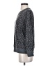 Splendid Animal Print Gray Pullover Sweater Size XS - photo 5