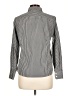 Lands' End 100% Baumwolle Houndstooth Gray Long Sleeve Button-Down Shirt Size 12 (petite) - photo 2