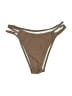 Closet Solid Brown Swimsuit Bottoms Size S - photo 1