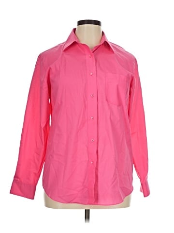 Foxcroft Long Sleeve Button-Down Shirt (view 1)