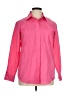 Foxcroft Pink Long Sleeve Button-Down Shirt Size 14 - photo 1