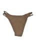 Closet Solid Brown Swimsuit Bottoms Size S - photo 2