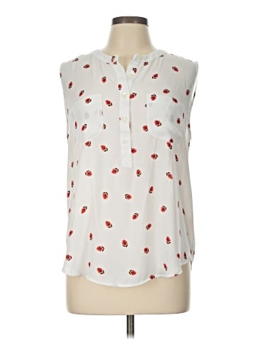 Ann Taylor LOFT Sleeveless Button-Down Shirt (view 1)