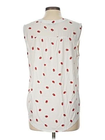 Ann Taylor LOFT Sleeveless Button-Down Shirt (view 2)