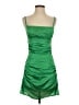 Runaway 100% Polyester Green Cocktail Dress Size S - photo 1