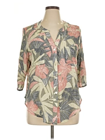 Ruby Rd. 3/4 Sleeve Blouse (view 1)