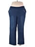 Alfred Dunner Blue Casual Pants Size 18 - photo 1