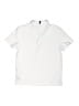 Puma 100% Polyester White Green Short Sleeve Polo Size 9 - 10 - photo 2