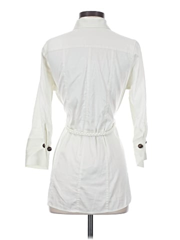Soft Surroundings 3/4 Sleeve Button-Down Shirt (view 2)