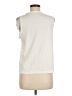 Lands' End 100% Cotton Ivory Sleeveless Top Size M (petite) - photo 2