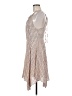 Miss Me 100% Polyester Argyle Tan Casual Dress Size M - photo 5