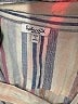 Splendid Stripes Ivory Short Sleeve Blouse Size M - photo 7