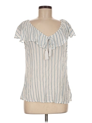 Allison Brittney Short Sleeve Blouse (view 1)