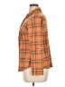 No Comment Plaid Brown Long Sleeve Blouse Size 1X - photo 5