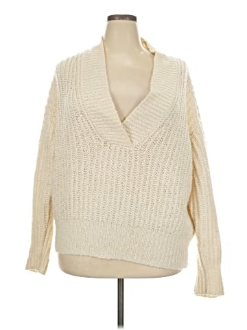 Knitted & Knotted Pullover Sweater (view 1)
