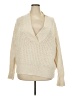 Knitted & Knotted Ivory Pullover Sweater Size XL - photo 1
