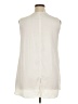Renuar 100% Polyester Ivory Sleeveless Blouse Size XL - photo 2
