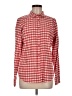 Orvis Checkered-gingham Red Long Sleeve Button-Down Shirt Size M - photo 1