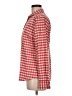 Orvis Checkered-gingham Red Long Sleeve Button-Down Shirt Size M - photo 5