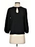 J.Crew 100% Polyester Black 3/4 Sleeve T-Shirt Size XXS (petite) - photo 1