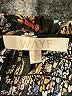 WAYF 100% Polyester Paisley Black Long Sleeve Blouse Size M - photo 7