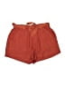 Aerie 100% Cotton Solid Orange Shorts Size S - photo 1