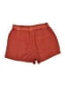 Aerie 100% Cotton Solid Orange Shorts Size S - photo 2