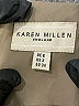 Karen Millen 100% Polyester Solid Tan Cocktail Dress Size Sm (2) - photo 7