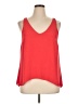 Veronica M. 100% Polyester Red Sleeveless Blouse Size XL - photo 1