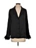 On Twelfth Black 3/4 Sleeve Blouse Size S - photo 1