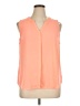 Apt. 9 100% Polyester Orange Sleeveless Blouse Size XL - photo 1
