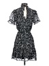 Francesca's 100% Polyester Black Casual Dress Size XS - photo 2