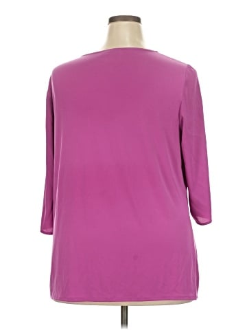 Dana Buchman 3/4 Sleeve T-Shirt (view 2)