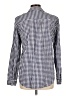 Kut from the Kloth Checkered-gingham Blue Long Sleeve Button-Down Shirt Size L - photo 2