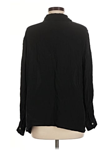 Topshop Long Sleeve Button-Down Shirt (view 2)