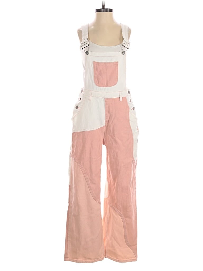 Pre-owned Cider Overalls In Pink
