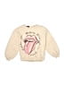 Zara Graphic Ivory Sweatshirt Size 6 - photo 1
