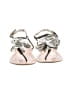 Xhilaration Silver Sandals Size 8 - photo 2